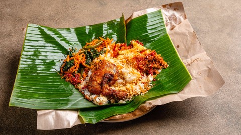 Ilustrasi nasi padang. Foto: Michaelnero/Shutterstock