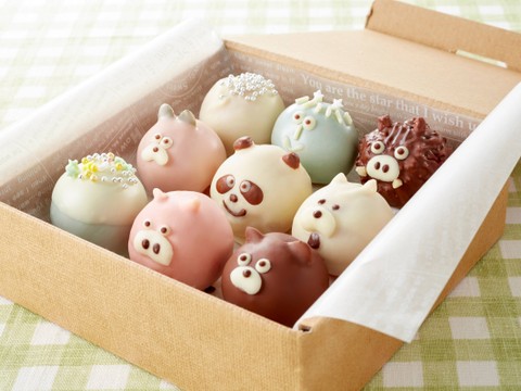 Ilustrasi kue berbentuk anjing dan babi. Foto: funny face/Shutterstock