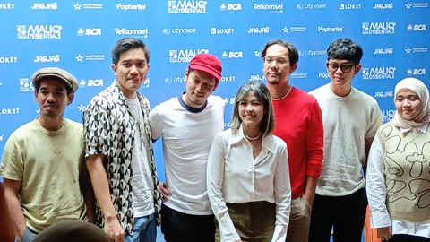 Konferensi Pers Maliq & d'essentials di Wijaya, Jakarta Selatan. Foto: Aprilandika Pratama/kumparan