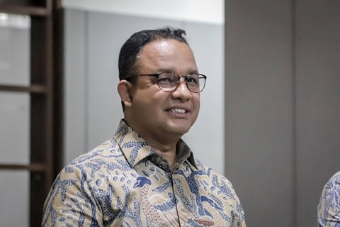 Bacapres dari Koalisi Perubahan, Anies Baswedan, bertemu dengan Tim Kecil Koalisi Perubahan di Brawijaya, Jakarta Selatan, Jumat (5/5/2023). Foto: Jamal Ramadhan/kumparan