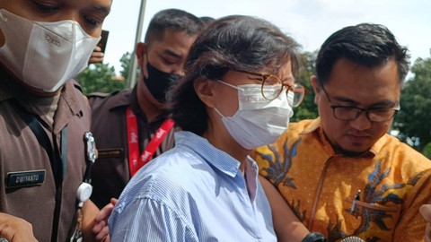 Grace Dewi Riady alias Grace Tahir usai diperiksa sebagai saksi kasus Rafael Alun Trisambodo di Gedung Merah Putih KPK, Kamis (11/5/2023). Foto: Hedi/kumparan