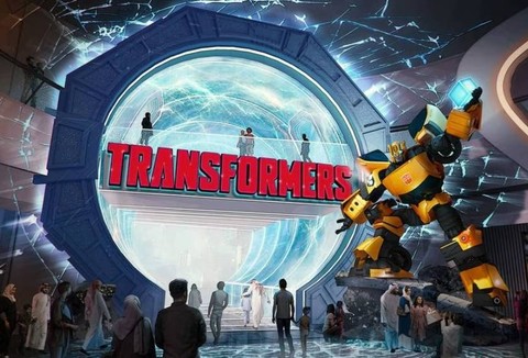 Taman bermain Transformer segera dibuka di Arab Saudi. Foto: Seven