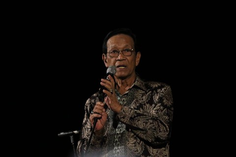 Gubernur Daerah Istimewa Yogyakarta, Sri Sultan Hamengku Buwono X. Foto: Humas Pemda DIY