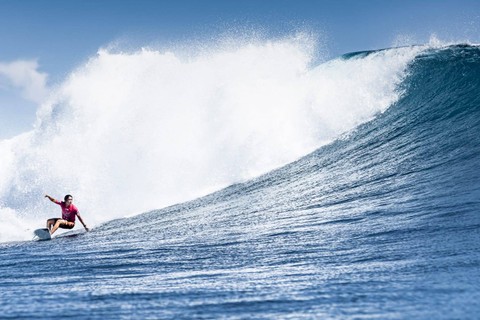 Kejuaraan Surfing Internasional Word Surf League (WSL) Krui Pro QS 5000 2023 di Pesisir Barat kembali digelar. | Foto: Dinas Pariwisata Pemkab Pesisir Barat