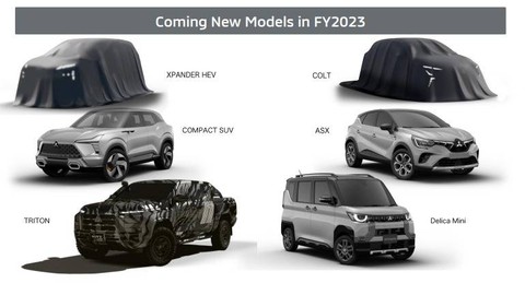 Model mobil baru Mitsubishi. Foto:  dok Mitsubishi Motors Corporation