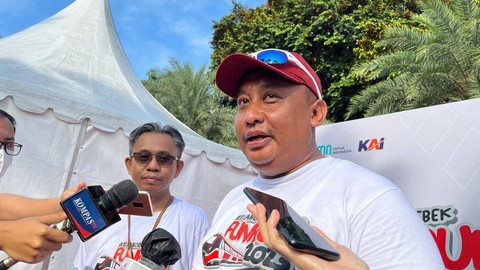Kepala Divisi LRT Jabodebek KAI, Mochamad Purnomosidi di kawasan GBK, Minggu (14/5/2023). Foto: Fariza Rizky Ananda/kumparan