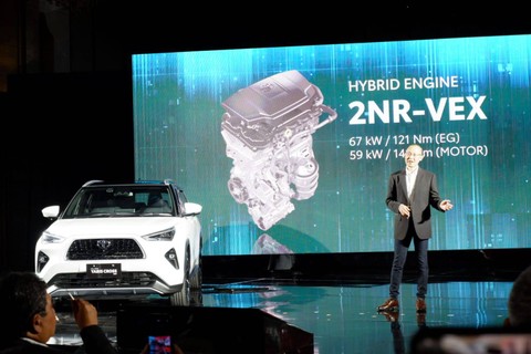 Debut global all new Toyota Yaris Cross di Indonesia. Foto: Aditya Pratama Niagara/kumparan