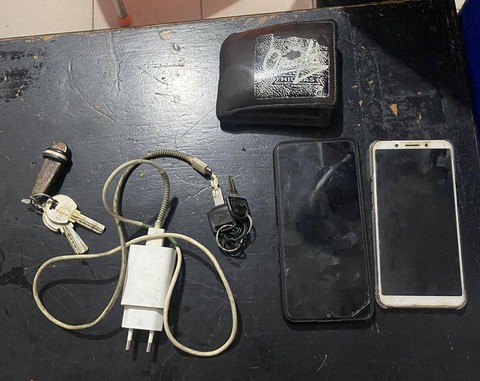 Barang bukti yang diamankan. | Foto: Dok Polres Lampung Utara