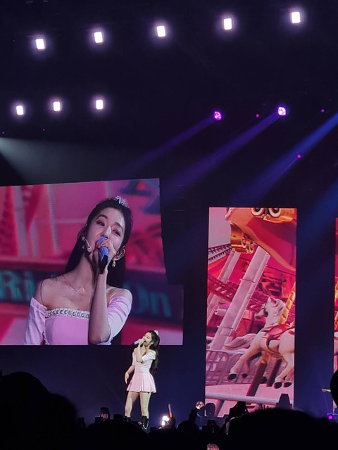 Konser Red Velvet 4th Concert in Jakarta yang dihelat di ICE BSD, Tangerang, Sabtu (20/5/2023). Foto: Andari Novianti/kumparan