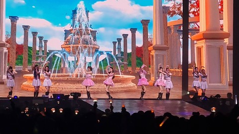 Konser Red Velvet 4th Concert in Jakarta yang dihelat di ICE BSD, Tangerang, Sabtu (20/5/2023). Foto: Andari Novianti/kumparan