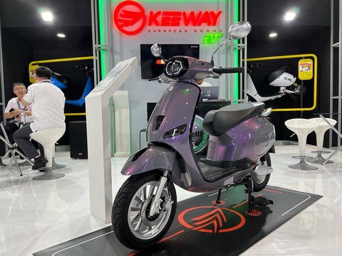 Motor listrik Keeway Anne EV. Foto: Sena Pratama/kumparan