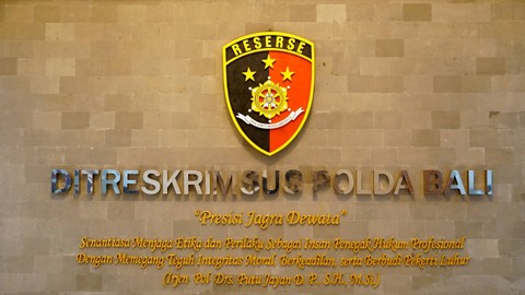 Ditreskrimsus Polda Bali. Foto: Subhan Zainuri/kumparan