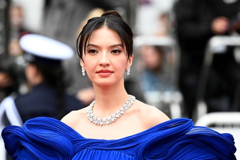 Raline Shah menghadiri Festival Film Cannes ke-76 Cannes, Prancis. Foto: IPA / Sipa USA/via REUTERS