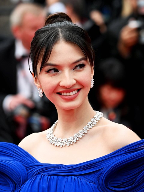Raline Shah menghadiri Festival Film Cannes ke-76 Cannes, Prancis. Foto: IPA / Sipa USA/via REUTERS