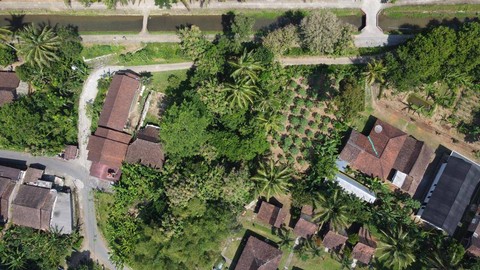 Desa wisata penyangga Candi Borobudur, Kabupaten Magelang, Jateng, pada Minggu (21/5/2023). Foto: Dok. Istimewa