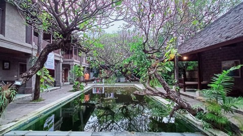 Vila senilai Rp 60 miliar di Bali disita Polda Riau. Foto: Polda Riau