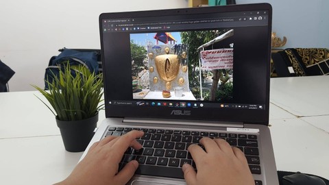 Patung vagina di Thailand. Foto: Repro Foto/Fitra Andrianto/kumparan