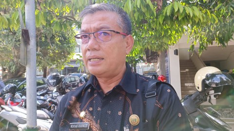 Kepala Satpol PP DIY Noviar Rahmad. Dok: Arfiansyah Panji Purnandaru/kumparan