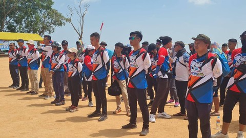 Pembukaan kejuaraan nasional paralayang Troi seri 1 Kota Singkawang. Foto: Dok. Hi!Pontianak