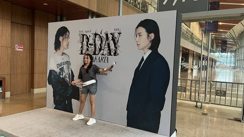 Penonton sudah memenuhi area ICE BSD untuk menyaksikan acara konser Suga 'Agus D Tour' Sabtu (27/5). Foto: Ela Nurlaela/kumparan