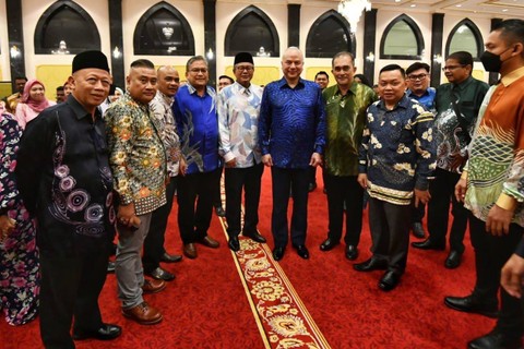 Jamuan Sultan Perak Malaysia Diiringi Musik Band Batak Foto: Dok. Istimewa
