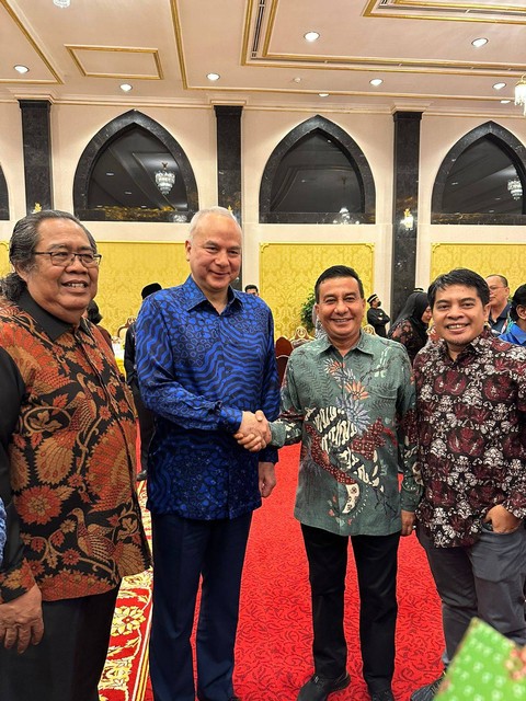 Jamuan Sultan Perak Malaysia Diiringi Musik Band Batak Foto: Dok. Istimewa
