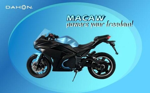 Motor listrik Dahon Macaw. Foto: Dahon