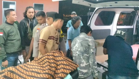 Korban penusukan meninggal dunia. | Foto: Dok Polres Tanggamus