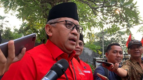 Sekjen PDI Perjuangan, Hasto Kristiyanto di DPP PDIP, Jakarta, Senin (29/5/2023). Foto: Luthfi Humam/kumparan