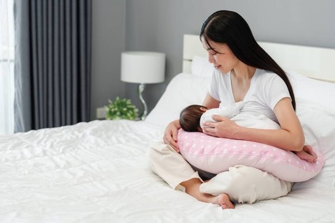 Ilustrasi ibu menyusui.  Foto: Shutter Stock