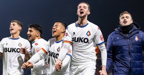 Potret tim sepak bola SC Telstar pada Februari 2023. Foto: Instagram/@telstar1963nv