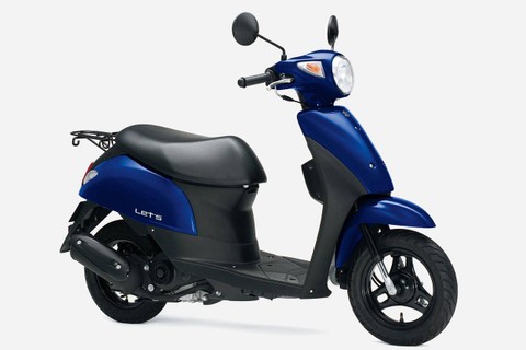 Wujud motor skutik Suzuki Let's untuk pasar Jepang. Foto: Suzuki