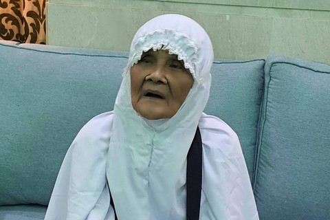 Nuraini Binti Ibrahim, jemaah haji asal Kota Langsat Provinsi Aceh. Foto: Dok. MCH 2023