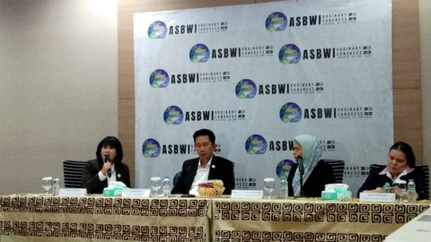 Konferensi pers pasca Kongres Biasa ASBWI di Gedung Direksi Gelora Bung Karno (Annex), Jakarta Pusat, Sabtu (3/6/2023). Foto: Antika Fahira/kumparan