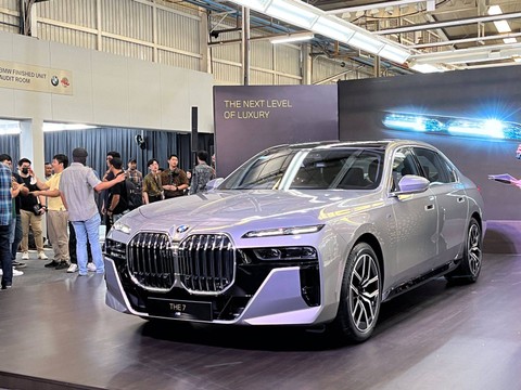 BMW Group Indonesia meluncurkan BMW Seri 7 terbaru di Indonesia. Foto: Sena Pratama/kumparan