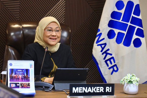 Menaker Ida Fauziyah. Foto: Dok. Kemnaker