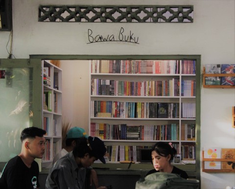 Toko buku Bawabuku. Foto: dok. pribadi