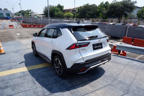 Toyota Yaris Cross di Toyota Driving Experience Sunter. Foto: Aditya Pratama Niagara/kumparan