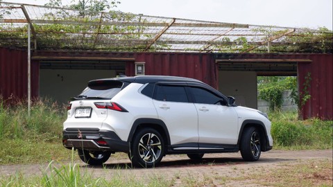 Toyota Yaris Cross Hybrid.  Foto: Aditya Pratama Niagara/kumparan