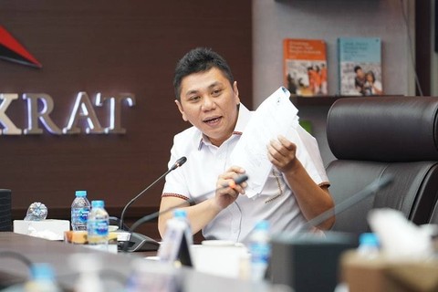 Jansen Sitindaon, Politikus Demokrat. Foto: Instagram/@jansensitindaon