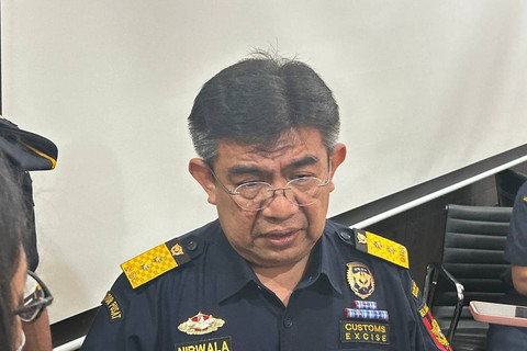 Direktur Komunikasi dan Bimbingan Pengguna Jasa Direktorat Bea dan Cukai Kemenkeu, Nirwala Dwi Heryanto, di Kantor Kemenkeu, Selasa (20/6/2023). Foto: Nabil Jahja/kumparan