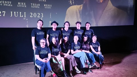 Sitha Marino dalam Konferensi Pers Mantra Surugana. Foto: Dok. Istimewa