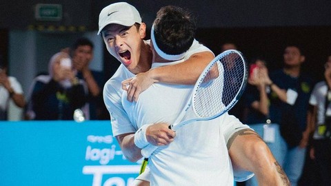 Dion Wiyoko Juara Lagi-lagi Tenis. Foto: Instagram/@dionwiyoko