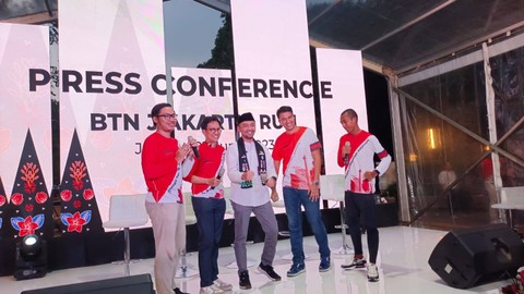 Konferensi pers BTN Jakarta Run 2023. Foto: Media BTN