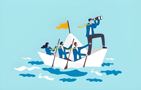 Ilustrasi kepemimpinan. Foto: eamesBot/Shutterstock