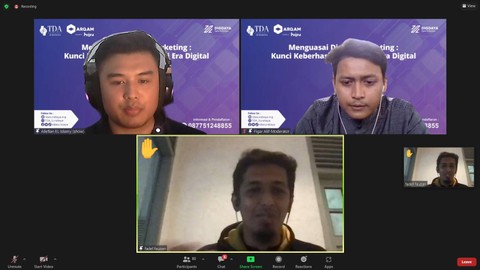 Tingkatkan Skill Bisnis Teknologi Digital, TDA Surabaya Kolaborasi Bersama Arqom