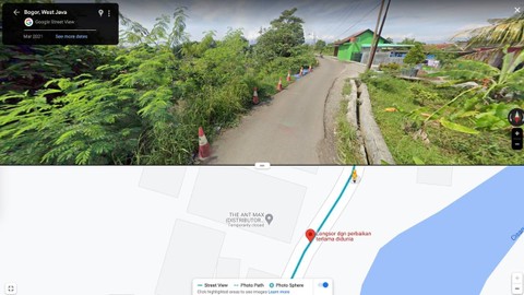 Tangkapan layar Google Maps. Dok: Google.