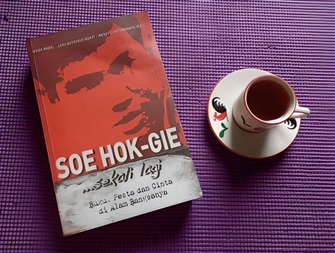 Buku Soe Hok Gie ... Sekali Lagi: Buku, Pesta, dan Cinta di Alam Bangsanya. Foto: Iwan Yuswantoro/Shutterstock