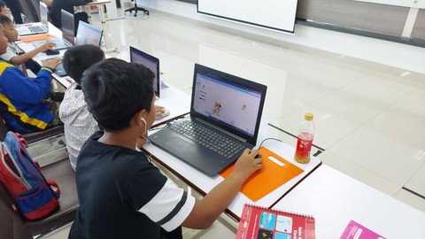 Isi Liburan Anak dengan Positif,  TDA Campus Surabaya Gelar Programming Day (1)