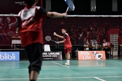 Audisi Umum PB Djarum 2023 mulai bergulir di GOR Djarum, Jati, Kudus.  Foto: Dok. PB Djarum